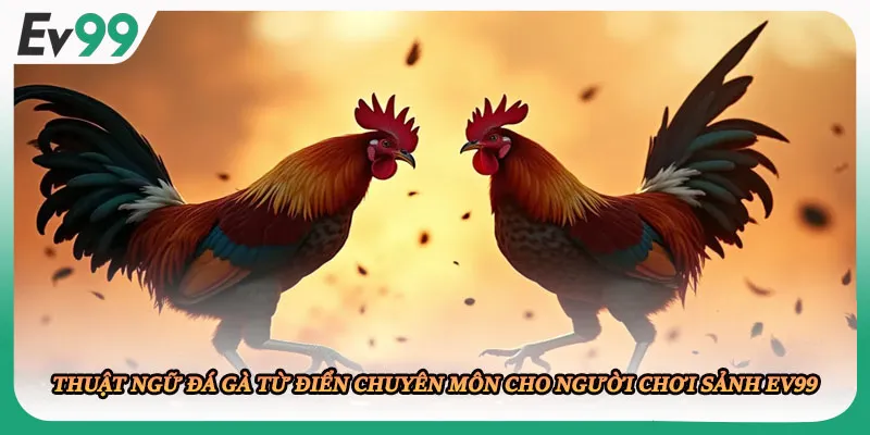 Thuật Ngữ Đá Gà Từ Điển Chuyên Môn Cho Người Chơi Sảnh EV99